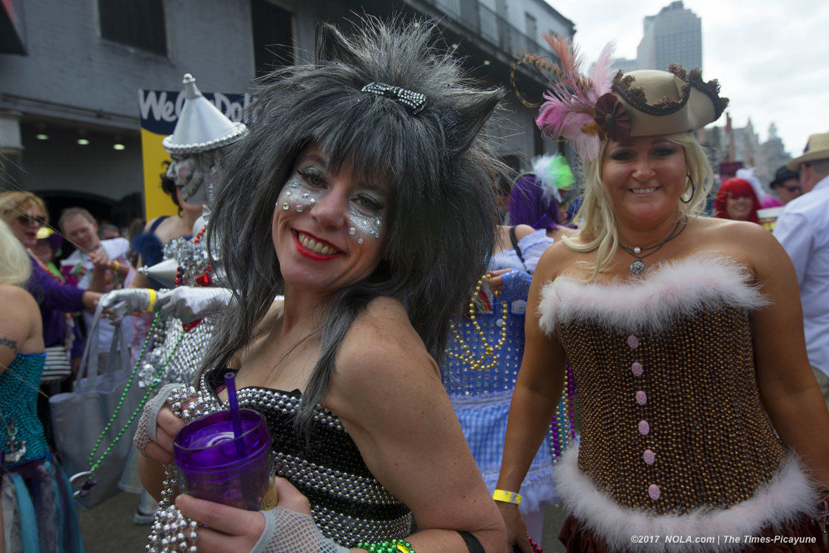 Walking krewes hit the French Quarter: See Mardi Gras photos